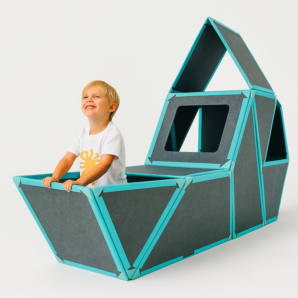 Creat&amp;Home – Modulare Spielbausteine ​​(56 Bausteine)