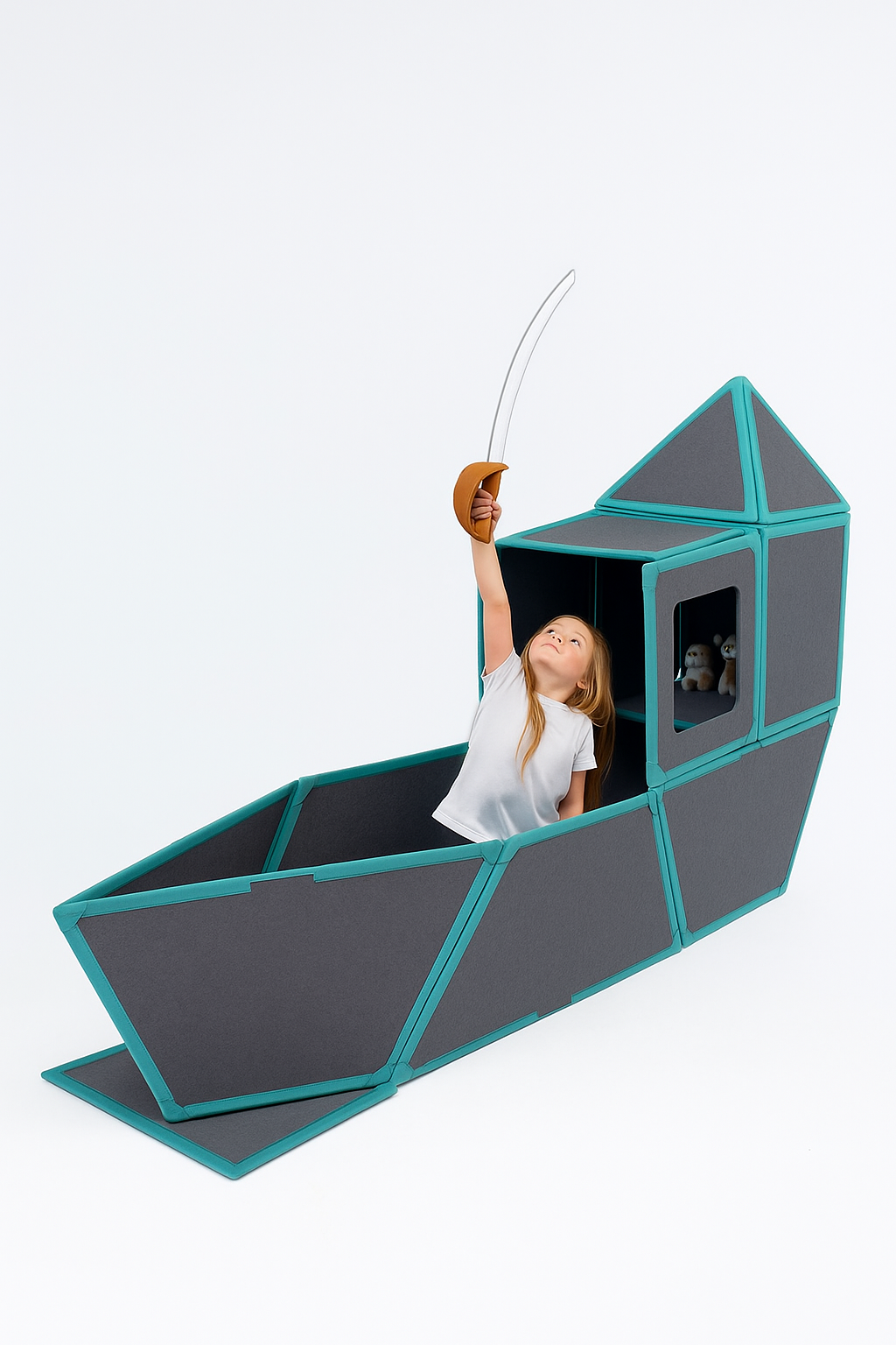 Creat&amp;Home – Modulare Spielbausteine ​​(56 Bausteine)