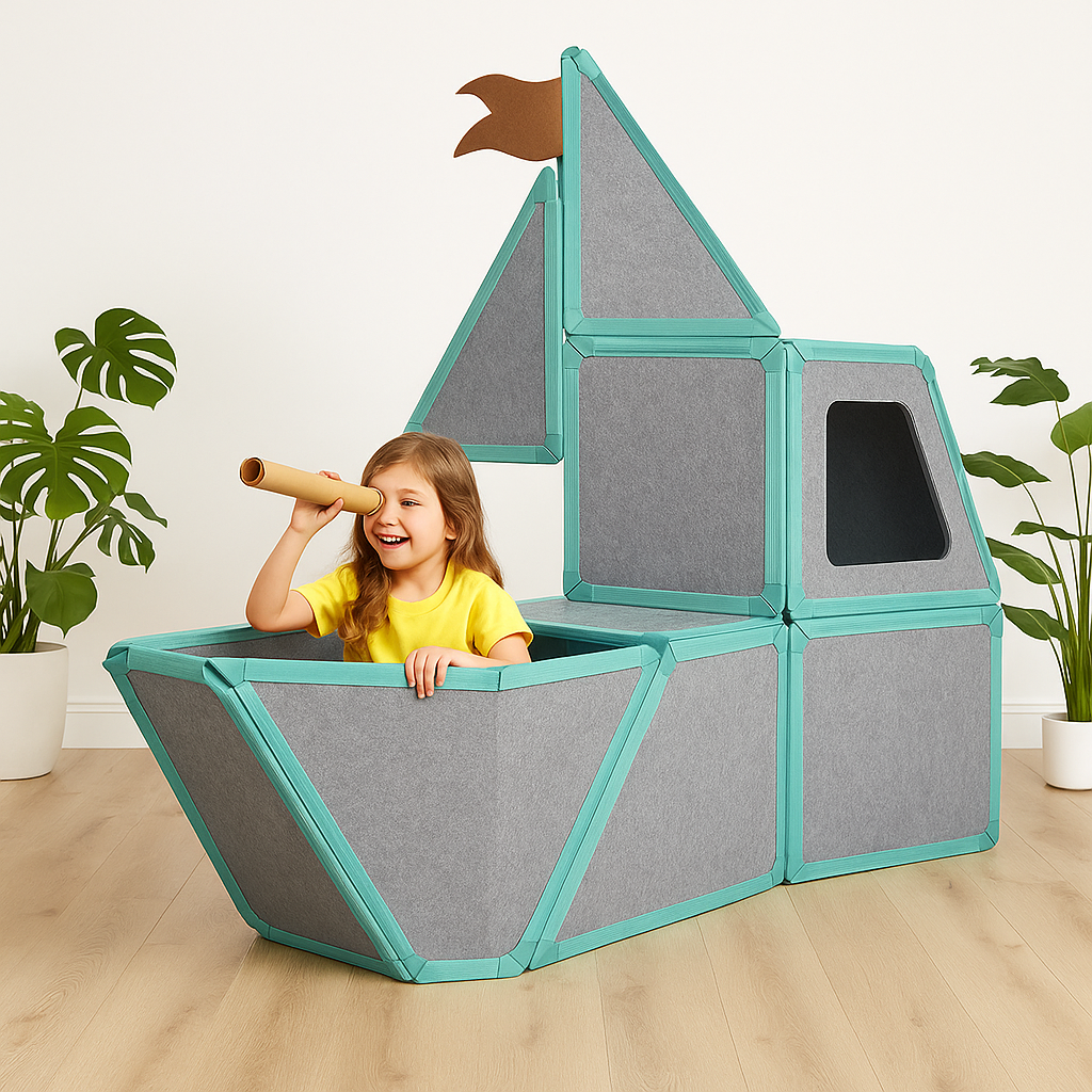 Creat&amp;Home – Modulare Spielbausteine ​​(56 Bausteine)